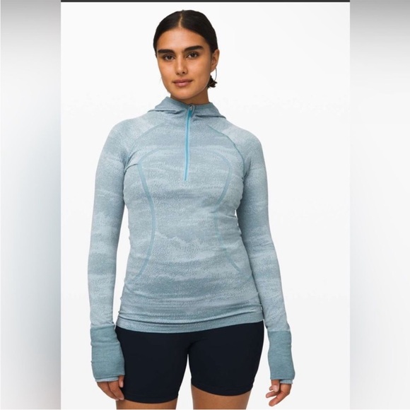 Lululemon Women’s Swiftly Speed Hooded Half Zip Pullover | Size: 10 - Picture 2 of 8